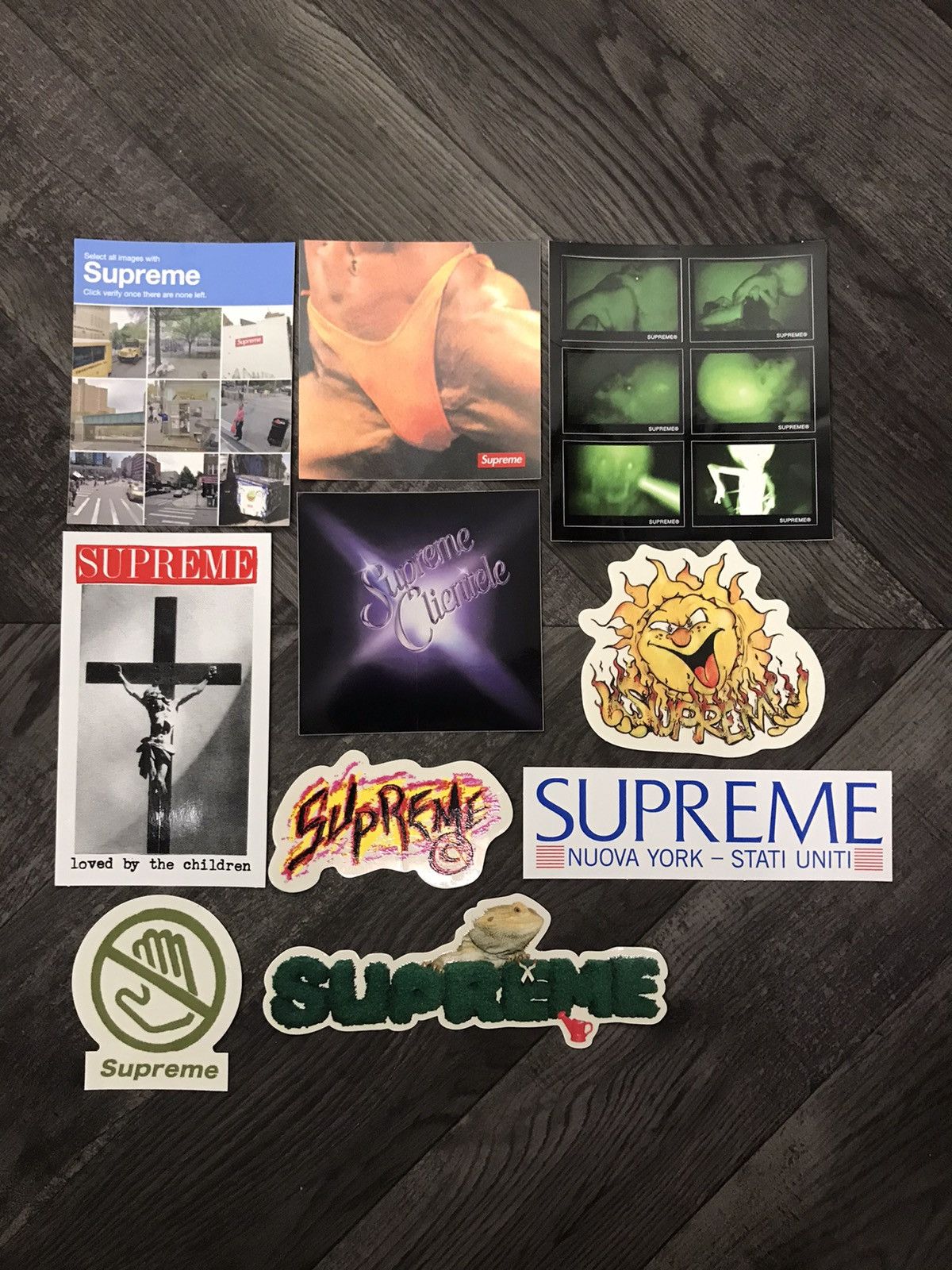 Supreme 10x Supreme Stickers Lot Size ONE SIZE - 1 Thumbnail