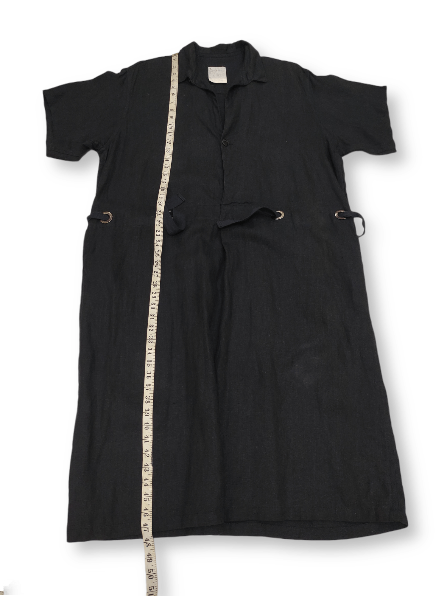 Yohji Yamamoto 🔥RARE Vintage Y's Yohji Yamamoto Men Shirt Long Dress Size US L / EU 52-54 / 3 - 12 Thumbnail