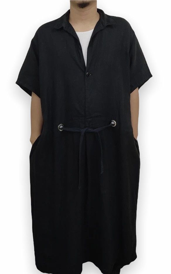 Yohji Yamamoto 🔥RARE Vintage Y's Yohji Yamamoto Men Shirt Long Dress Size US L / EU 52-54 / 3 - 5 Thumbnail
