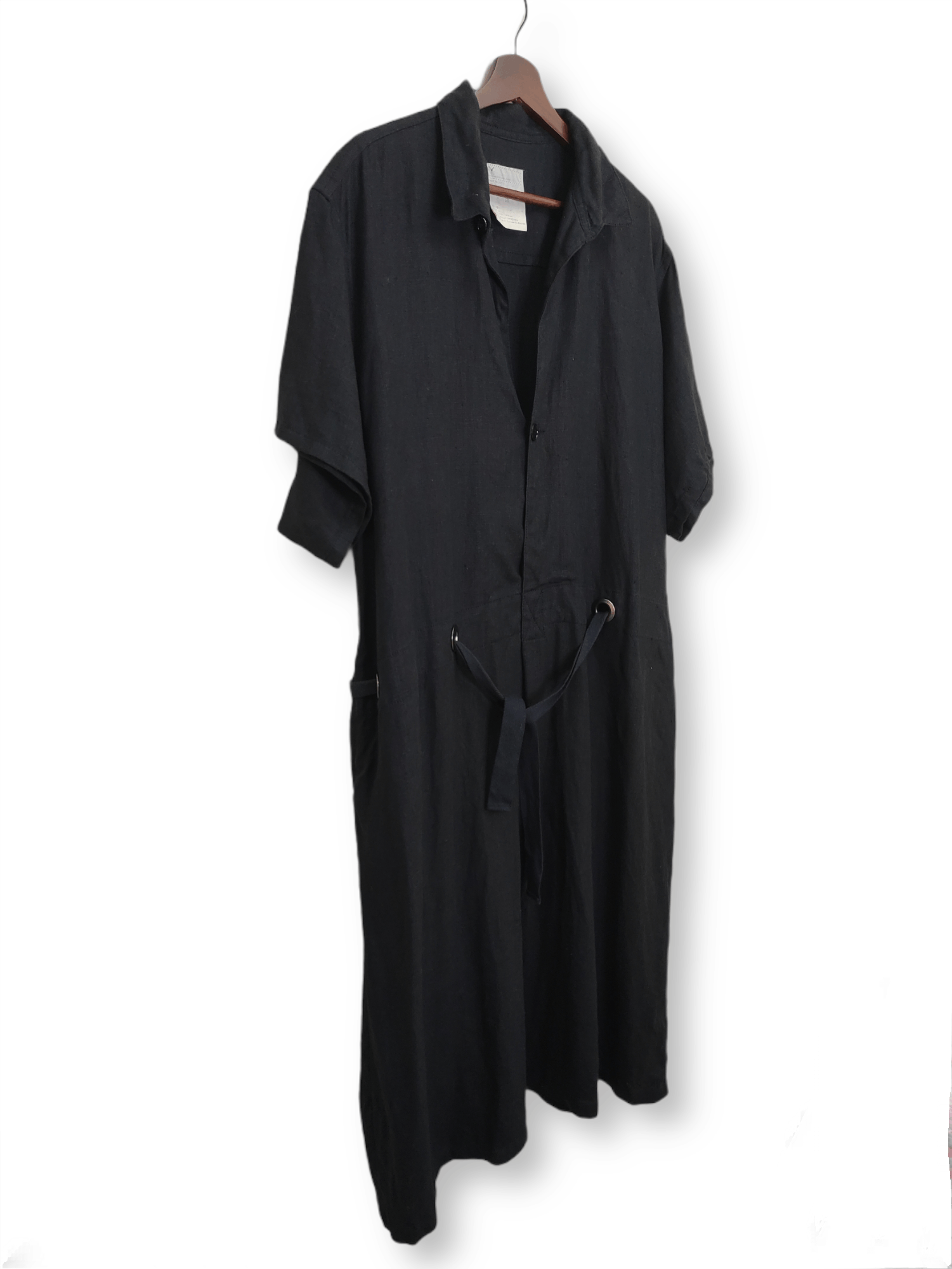 Yohji Yamamoto 🔥RARE Vintage Y's Yohji Yamamoto Men Shirt Long Dress Size US L / EU 52-54 / 3 - 2 Thumbnail