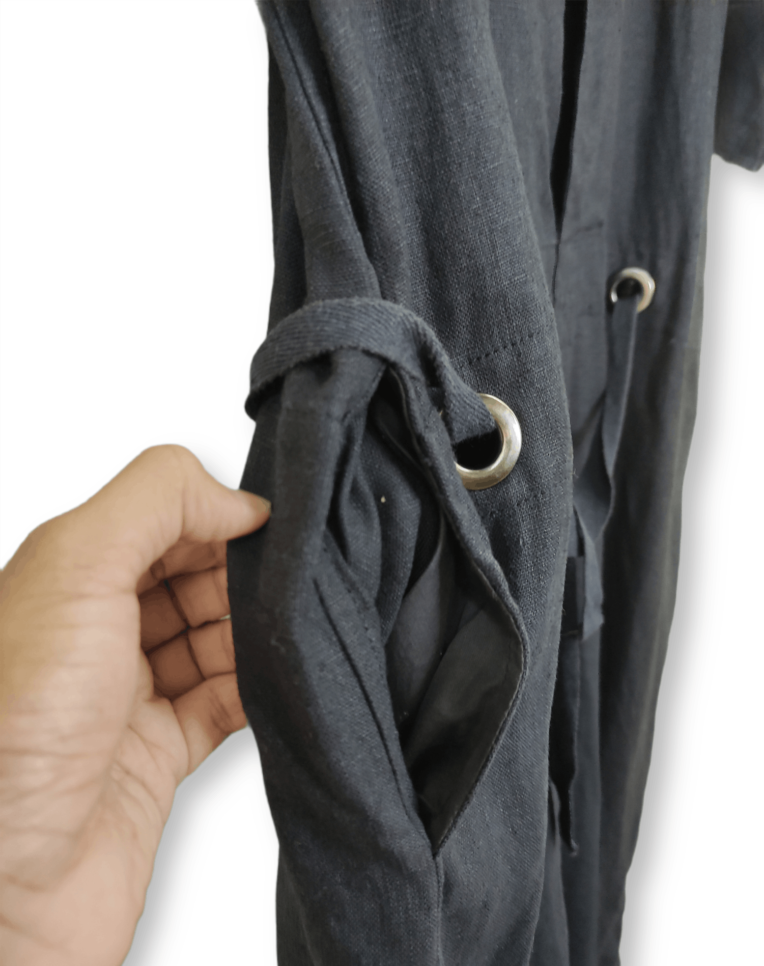Yohji Yamamoto 🔥RARE Vintage Y's Yohji Yamamoto Men Shirt Long Dress Size US L / EU 52-54 / 3 - 9 Thumbnail