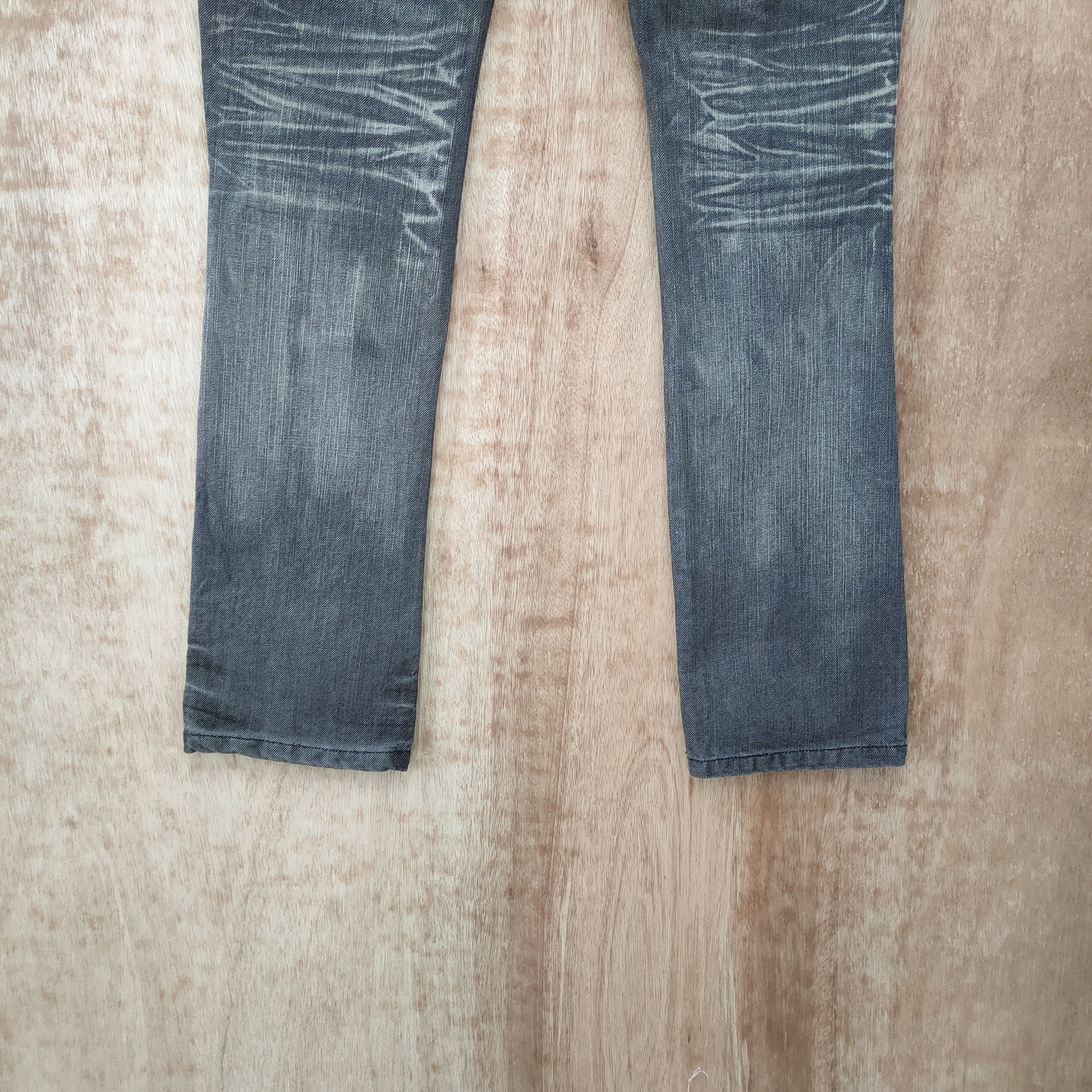 Japanese Brand VINTAGE CLONE DEUGRO BUCKLE BACK JEANS PANTS Size US 31 - 6 Thumbnail
