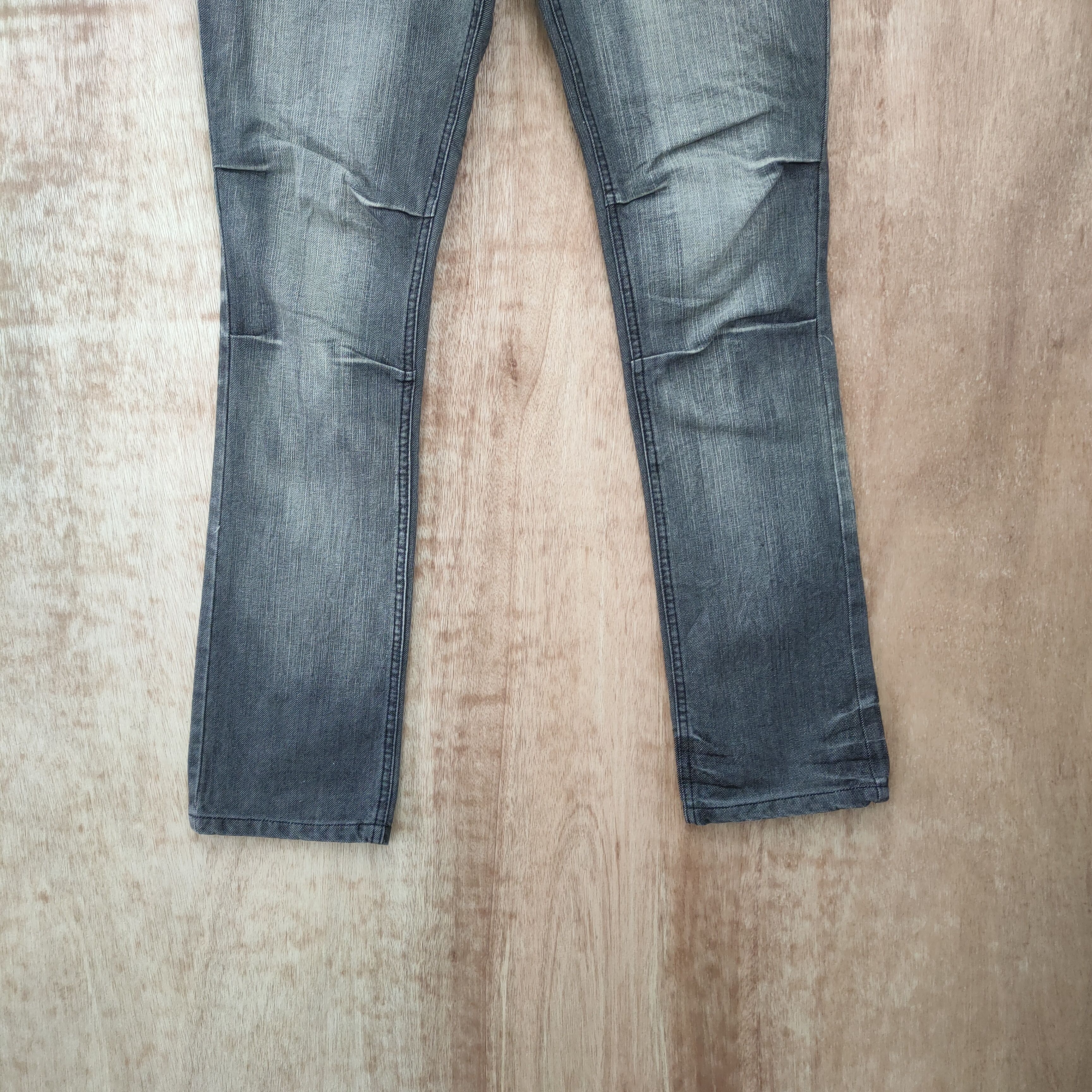 Japanese Brand VINTAGE CLONE DEUGRO BUCKLE BACK JEANS PANTS Size US 31 - 4 Thumbnail