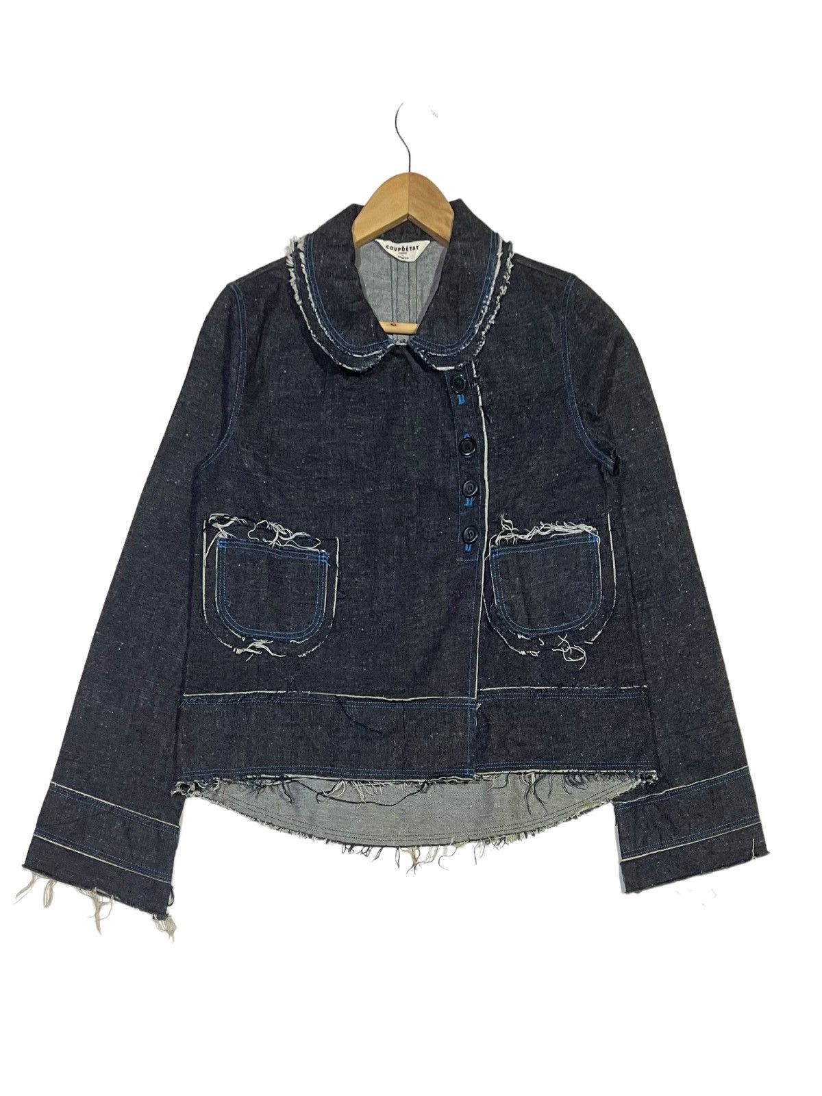 Japanese Brand × Seditionaries VINTAGE COUPDETAT TOKYO SEDITIONARIES DENIM JACKET G-DRAGON Size M / US 6-8 / IT 42-44 - 9 Thumbnail