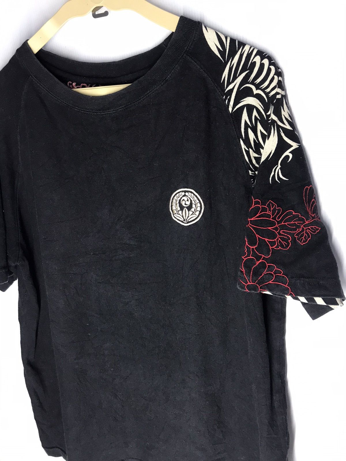 Japanese Brand Sukajan tshirt embroidered printed Size US L / EU 52-54 / 3 - 4 Thumbnail