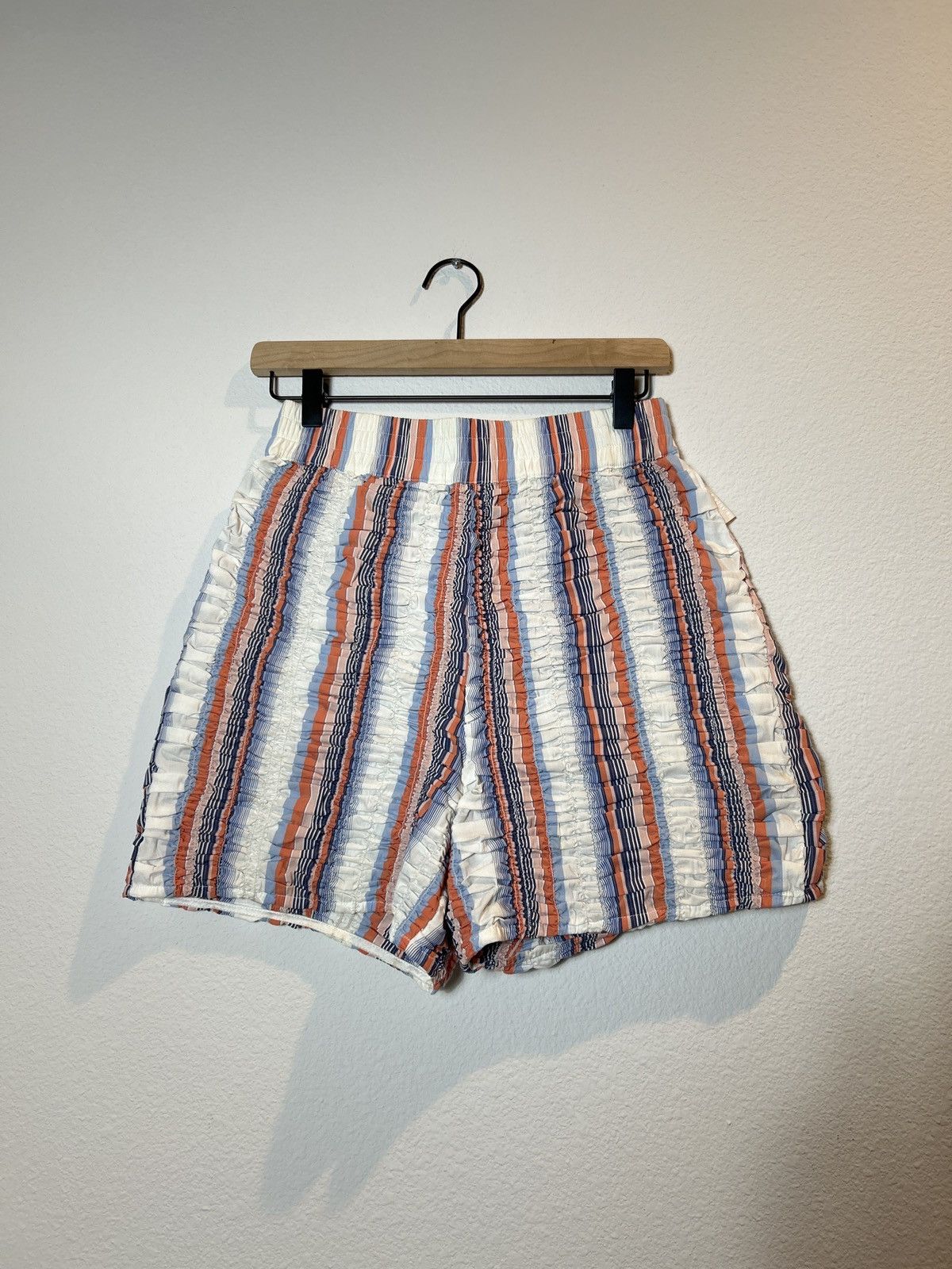 Bianca Saunders Ruched Parachute Shorts Size US 29 - 1 Thumbnail