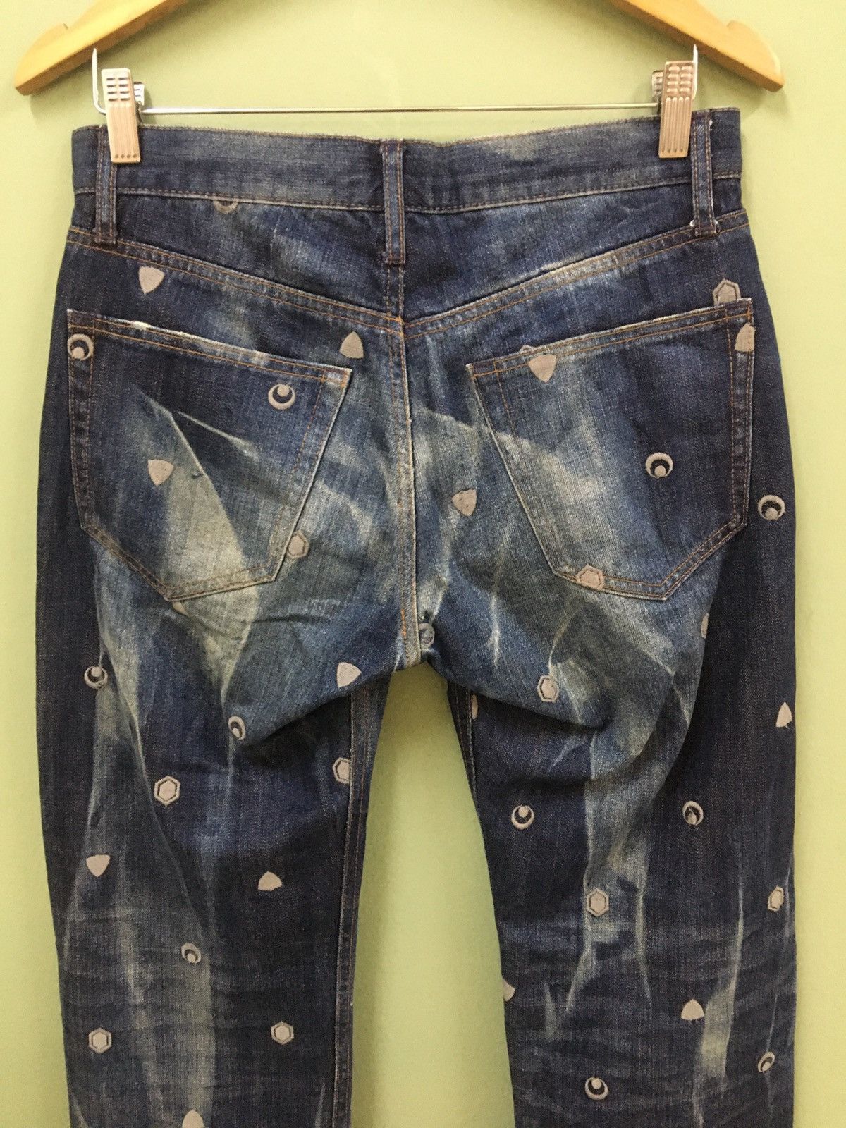 Hysteric Glamour × Takeo Kikuchi TK MIXPICE - RELAXED FIT WASHED ALLOVER EMBROIDERED LOGO Size US 30 / EU 46 - 7 Thumbnail