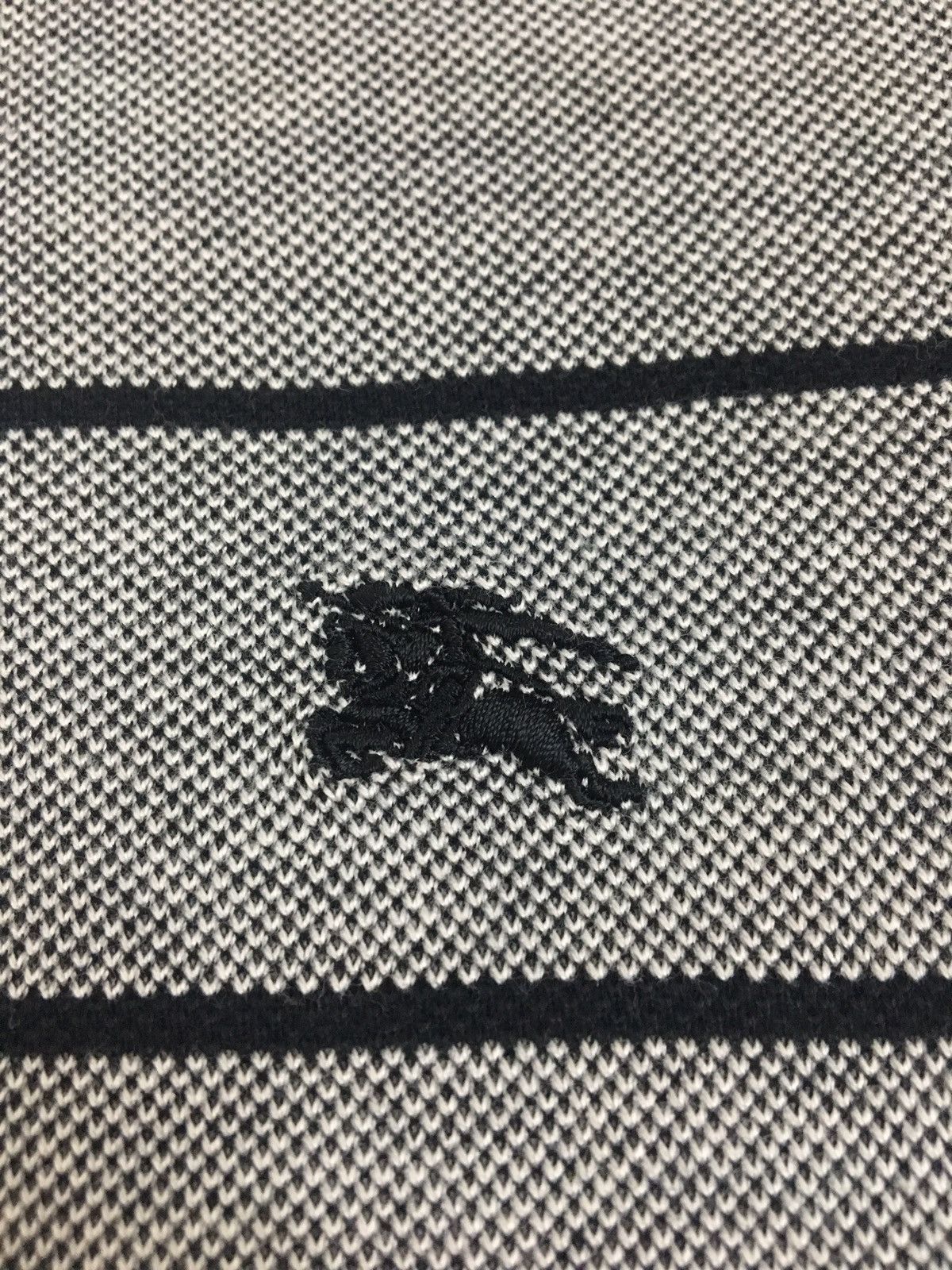 Burberry BURBERRY - LONDON STRIPE POLO TEE Size US M / EU 48-50 / 2 - 5 Thumbnail