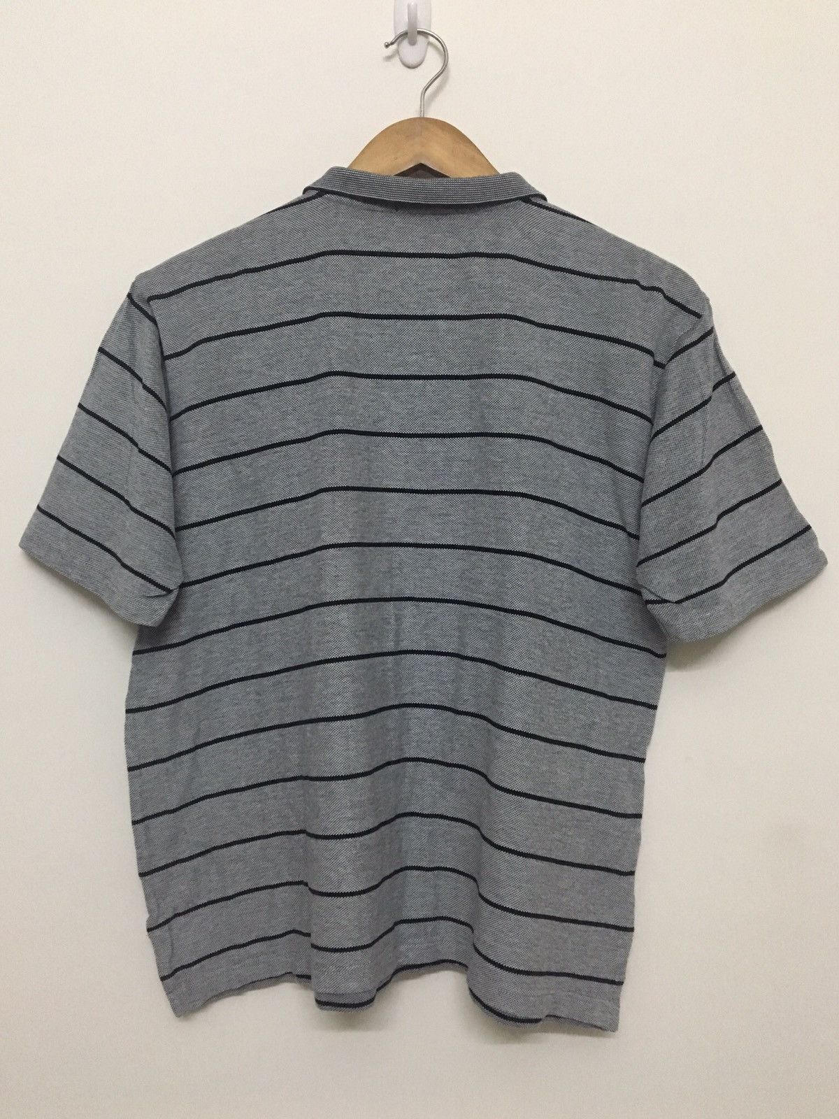 Burberry BURBERRY - LONDON STRIPE POLO TEE Size US M / EU 48-50 / 2 - 2 Thumbnail