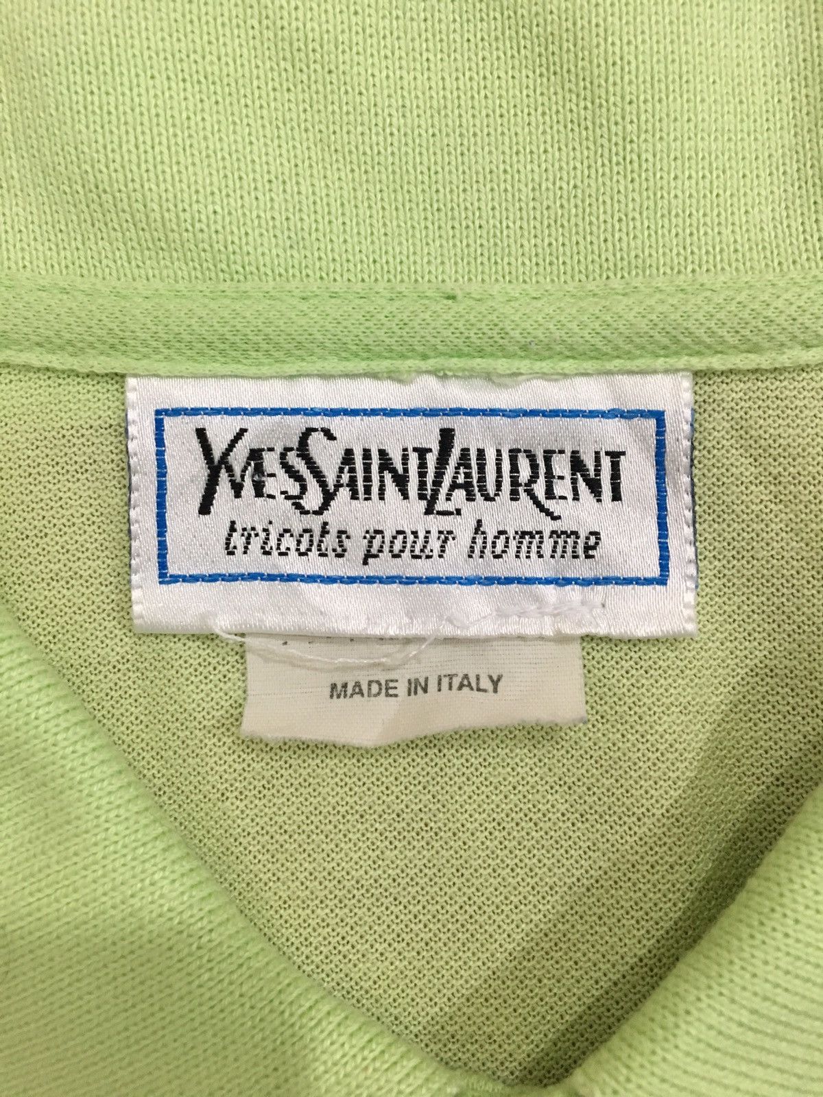 Yves Saint Laurent YVES SAINT LAURENT - SMALL CHEST EMBROIDERED LOGO TEES Size US L / EU 52-54 / 3 - 8 Thumbnail