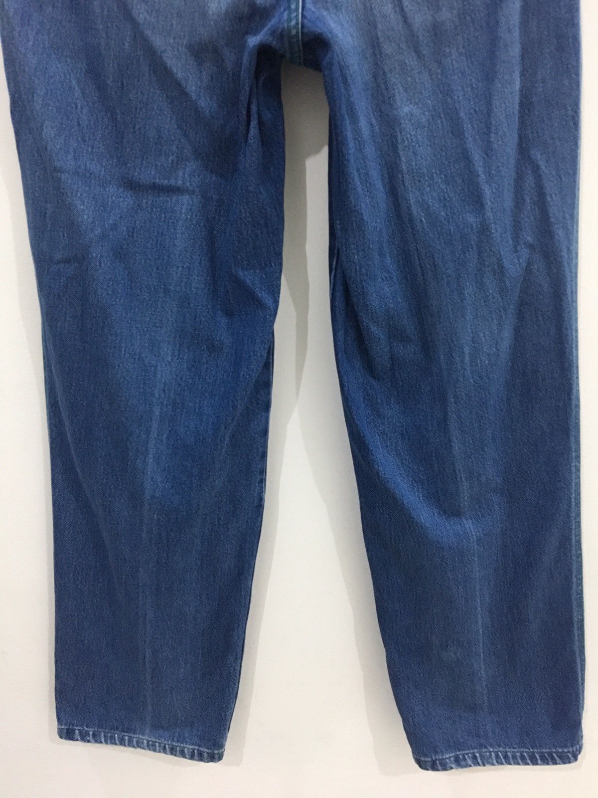 Designer × Hardy Amies REGULAR STRAIGHT FIT JEANS / EMBROIDERED BACKPOCKET LOGO Size US 32 / EU 48 - 11 Thumbnail