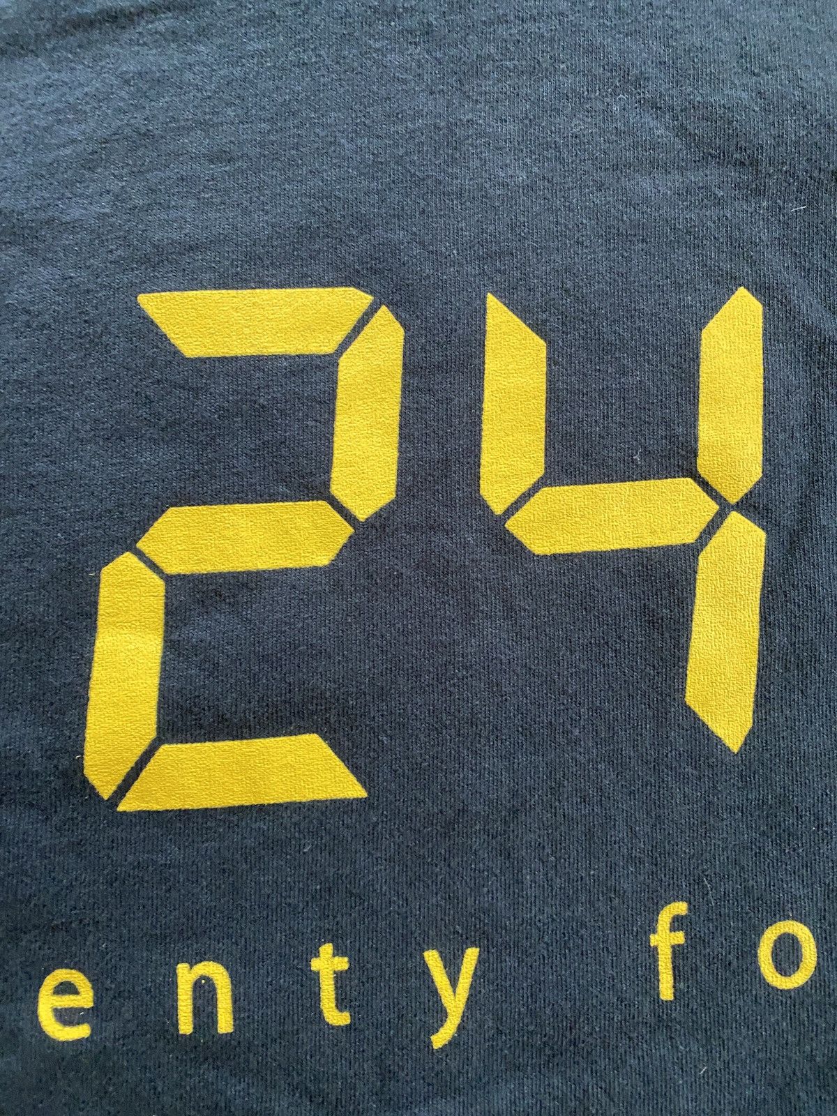 Vintage 2005 24 Twenty Four TV Show Black Tee Size US XXL / EU 58 / 5 - 4 Thumbnail