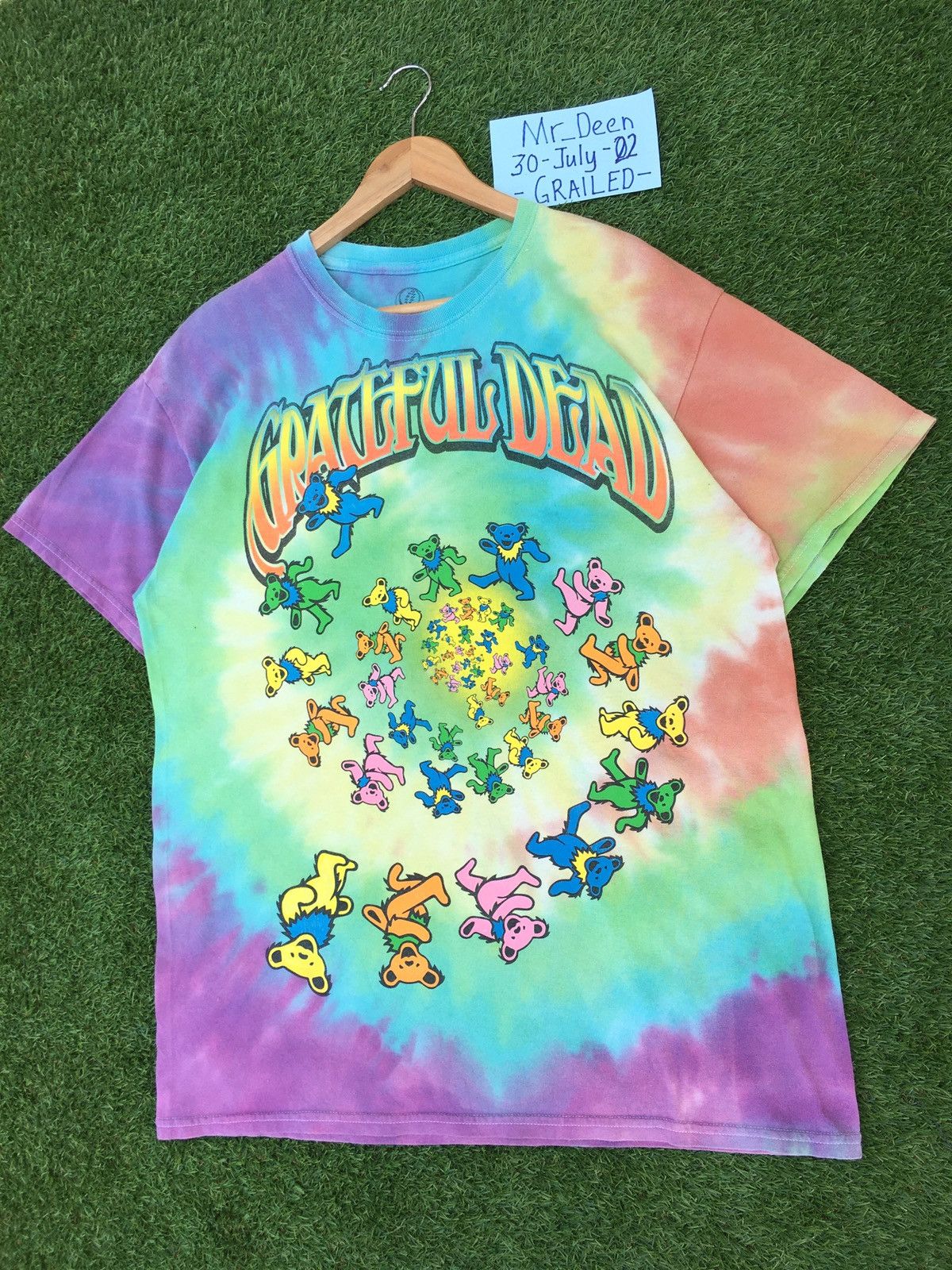 Band Tees Vintage Grateful Dead Tie Dye Tshirt Size US L / EU 52-54 / 3 - 3 Thumbnail