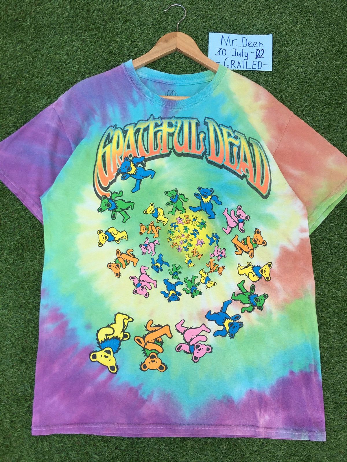 Band Tees Vintage Grateful Dead Tie Dye Tshirt Size US L / EU 52-54 / 3 - 4 Thumbnail