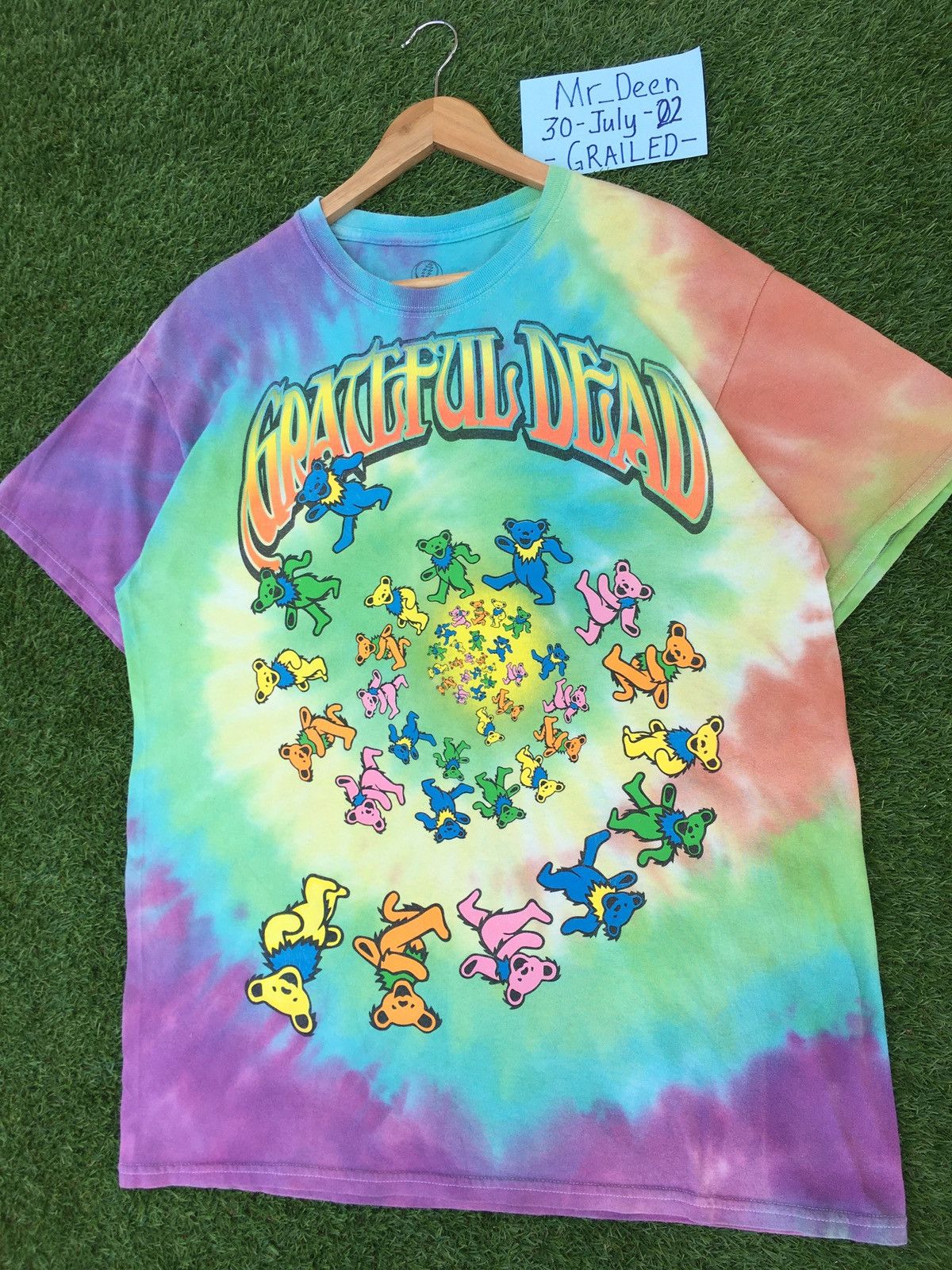 Band Tees Vintage Grateful Dead Tie Dye Tshirt Size US L / EU 52-54 / 3 - 6 Thumbnail