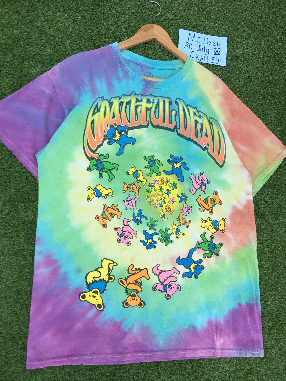 Band Tees Vintage Grateful Dead Tie Dye Tshirt Size US L / EU 52-54 / 3 - 5 Thumbnail