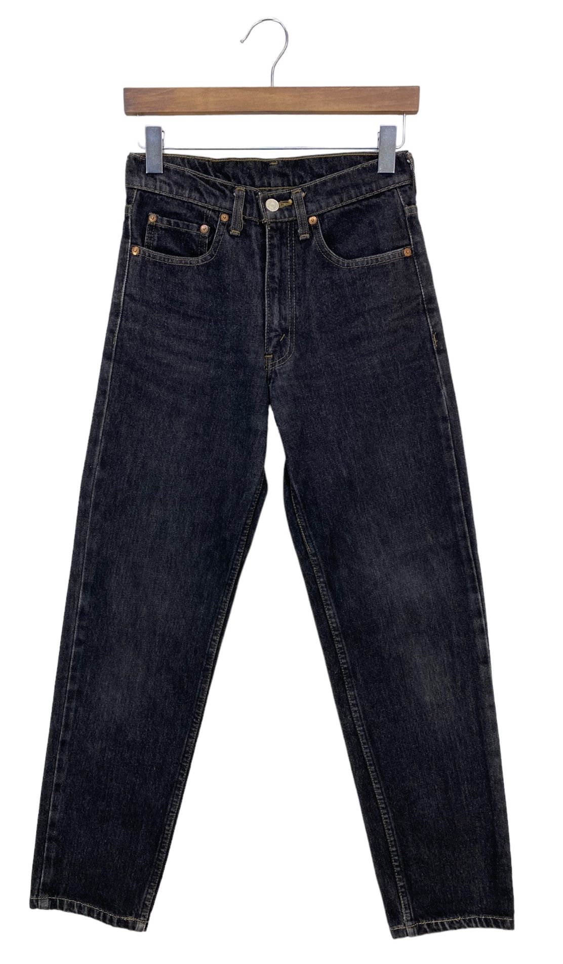 image of Distressed Denim x Levis 626 Jeans Vintage Levis High Waisted Jeans in Grey, Women's
