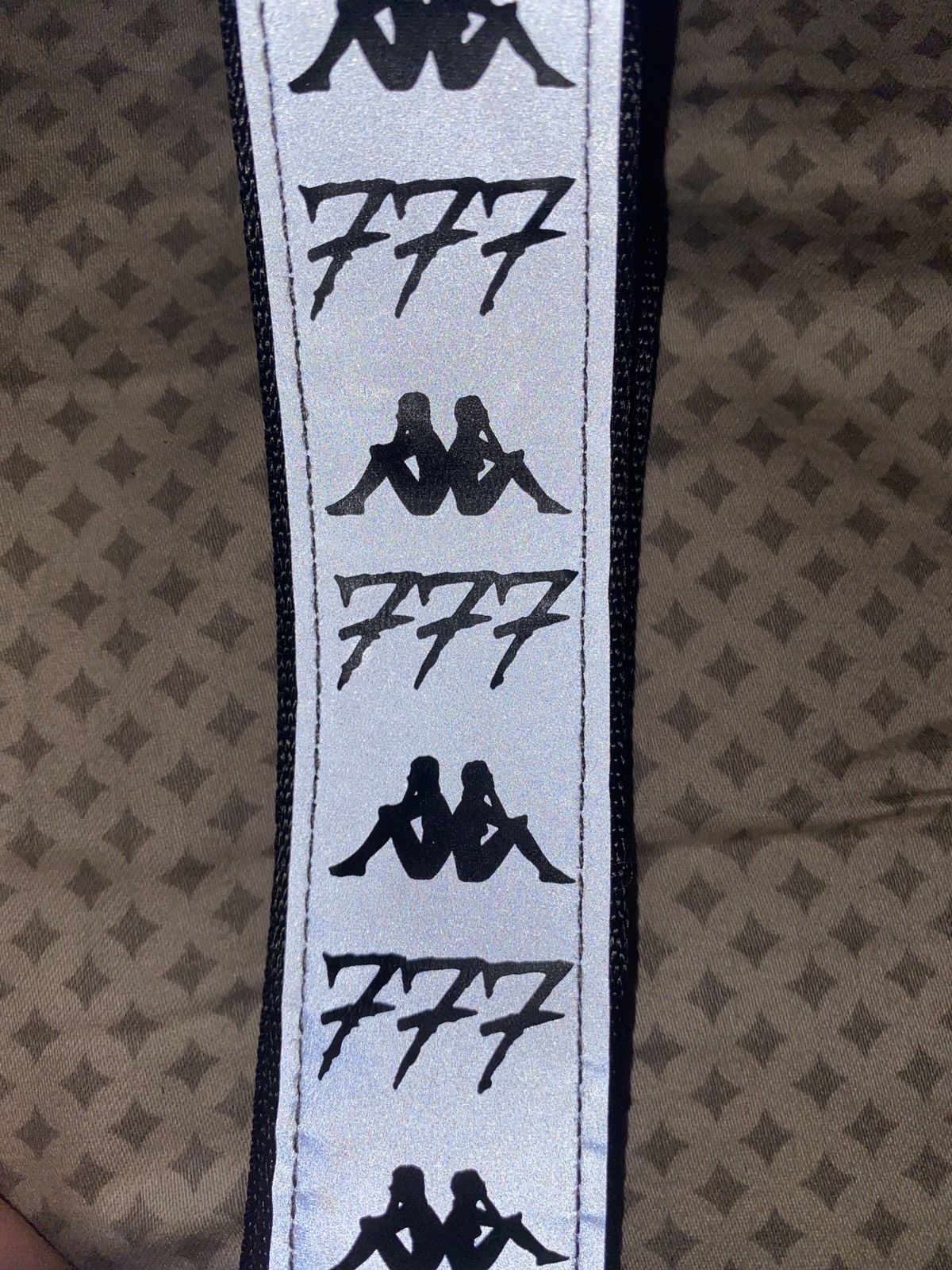 Kappa 777 x Kappa x Dark Polo Gang 3m reflective shoulder bag Size ONE SIZE - 11 Thumbnail