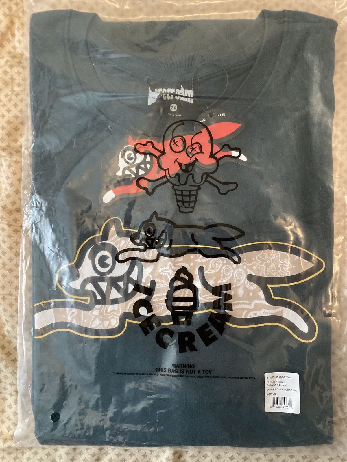 Billionaire Boys Club × Icecream IceCream Paisley Running Dog Size US XXL / EU 58 / 5 - 5 Thumbnail