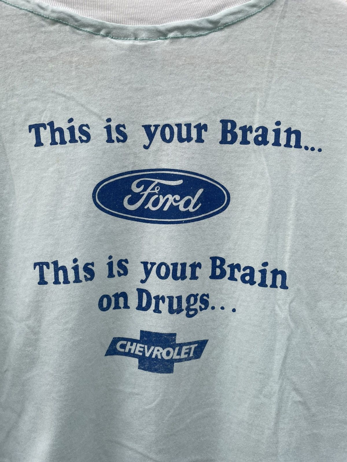 Other × Vintage Vintage Ford Parody T Shirt Made In Usa Size US L / EU 52-54 / 3 - 11 Thumbnail