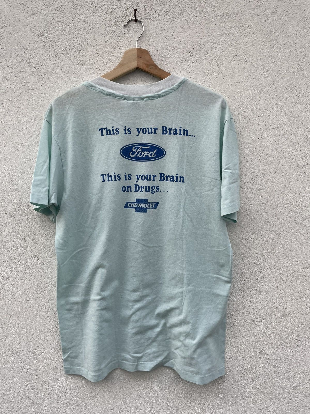 Other × Vintage Vintage Ford Parody T Shirt Made In Usa Size US L / EU 52-54 / 3 - 1 Thumbnail