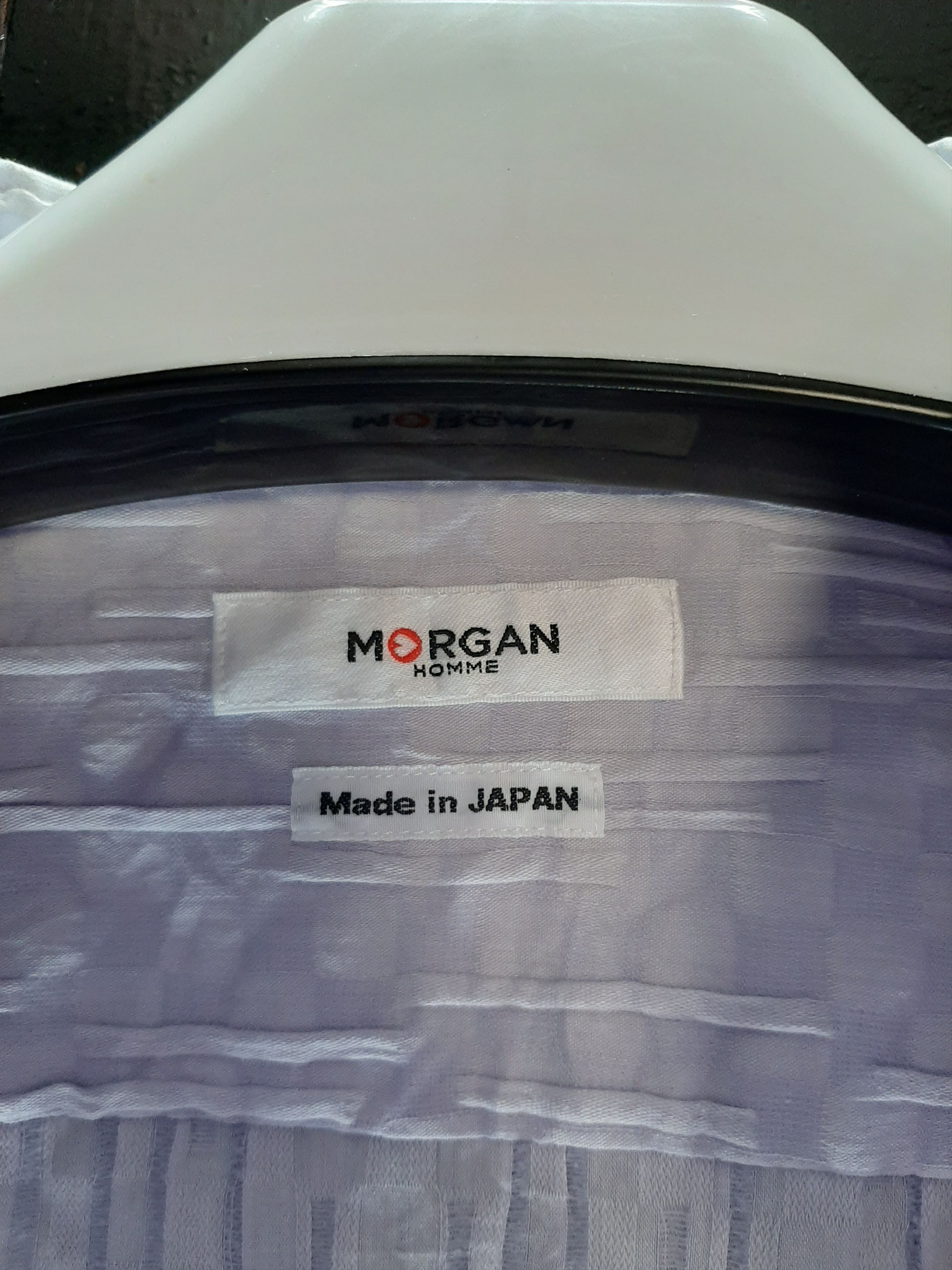 Designer × Morgan Homme × Vintage VINTAGE MORGAN HOMME SHIRT BUTTON UP Size US M / EU 48-50 / 2 - 2 Thumbnail