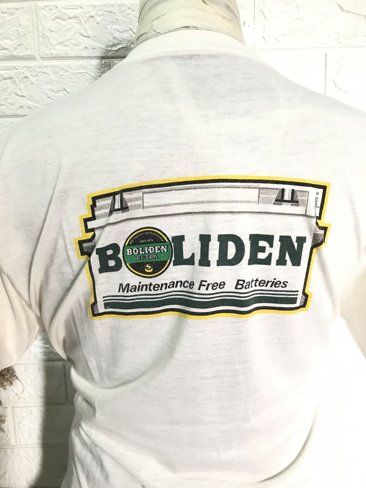 Vintage VINTAGE BOLIDEN SWEDEN PROMO TEE Size US L / EU 52-54 / 3 - 2 Thumbnail