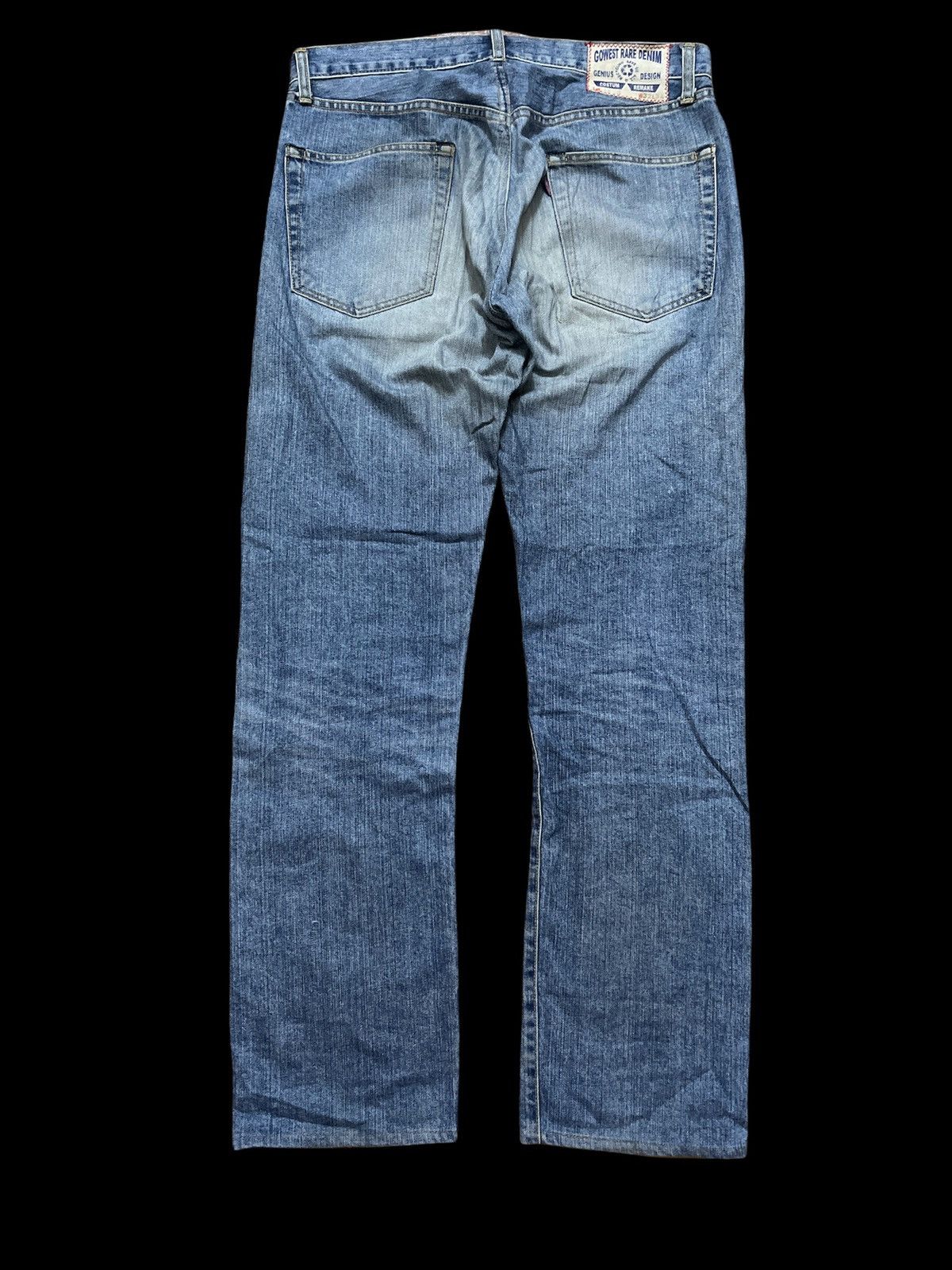 Japanese Brand Rare Distressed Gowest Genius Design Jeans Size US 32 / EU 48 - 4 Thumbnail
