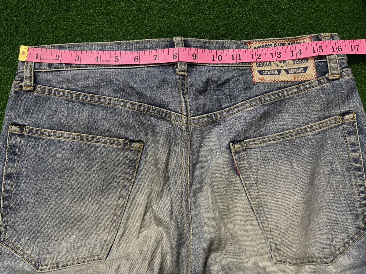Japanese Brand Rare Distressed Gowest Genius Design Jeans Size US 32 / EU 48 - 15 Thumbnail