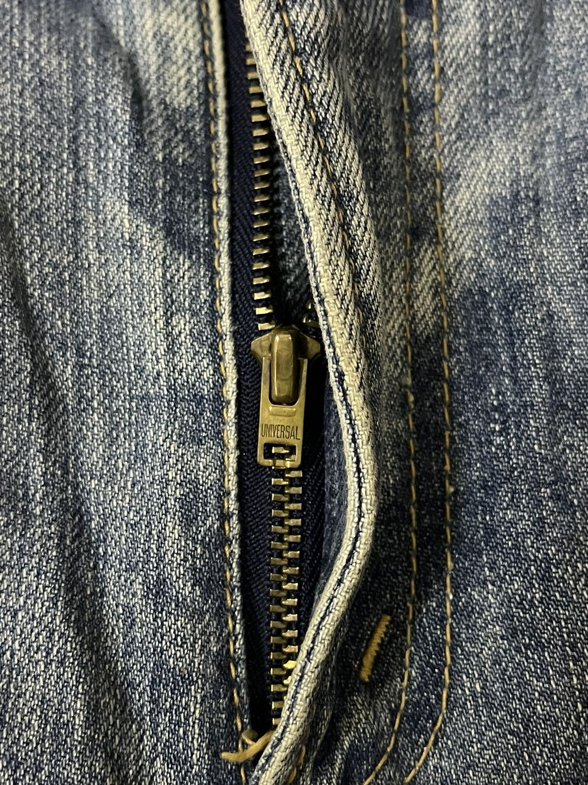 Japanese Brand Rare Distressed Gowest Genius Design Jeans Size US 32 / EU 48 - 11 Thumbnail