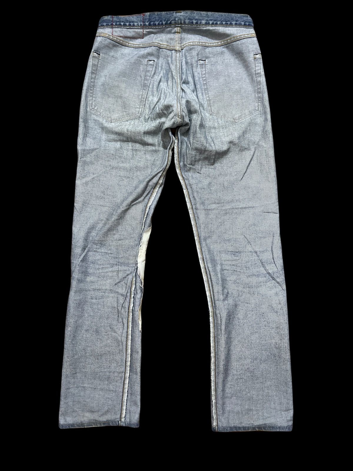 Japanese Brand Rare Distressed Gowest Genius Design Jeans Size US 32 / EU 48 - 6 Thumbnail
