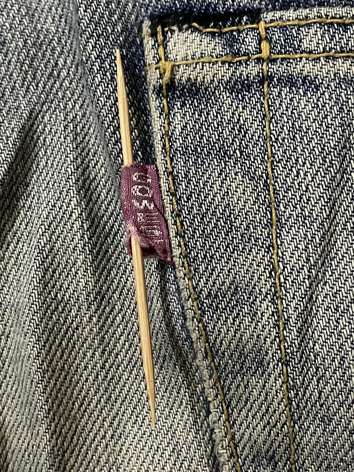 Japanese Brand Rare Distressed Gowest Genius Design Jeans Size US 32 / EU 48 - 7 Thumbnail