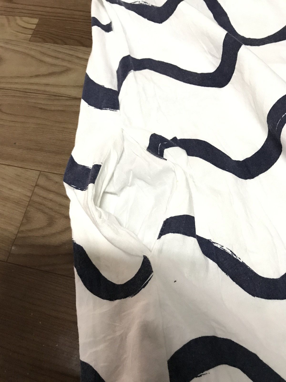 Japanese Brand × Vintage THINKING MU STRIPE TEE Size US M / EU 48-50 / 2 - 5 Thumbnail