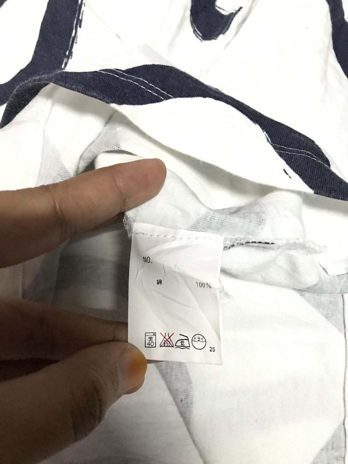 Japanese Brand × Vintage THINKING MU STRIPE TEE Size US M / EU 48-50 / 2 - 7 Thumbnail