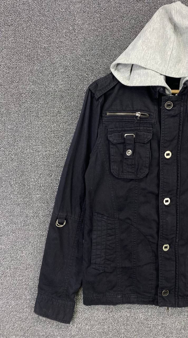 In The Attic Vintage In The Attic Tactical Pocket Punk Inspired Jacket Size M / US 6-8 / IT 42-44 - 6 Thumbnail