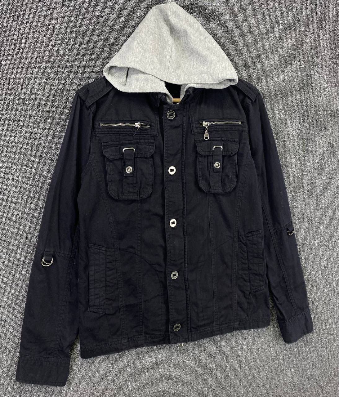 In The Attic Vintage In The Attic Tactical Pocket Punk Inspired Jacket Size M / US 6-8 / IT 42-44 - 5 Thumbnail