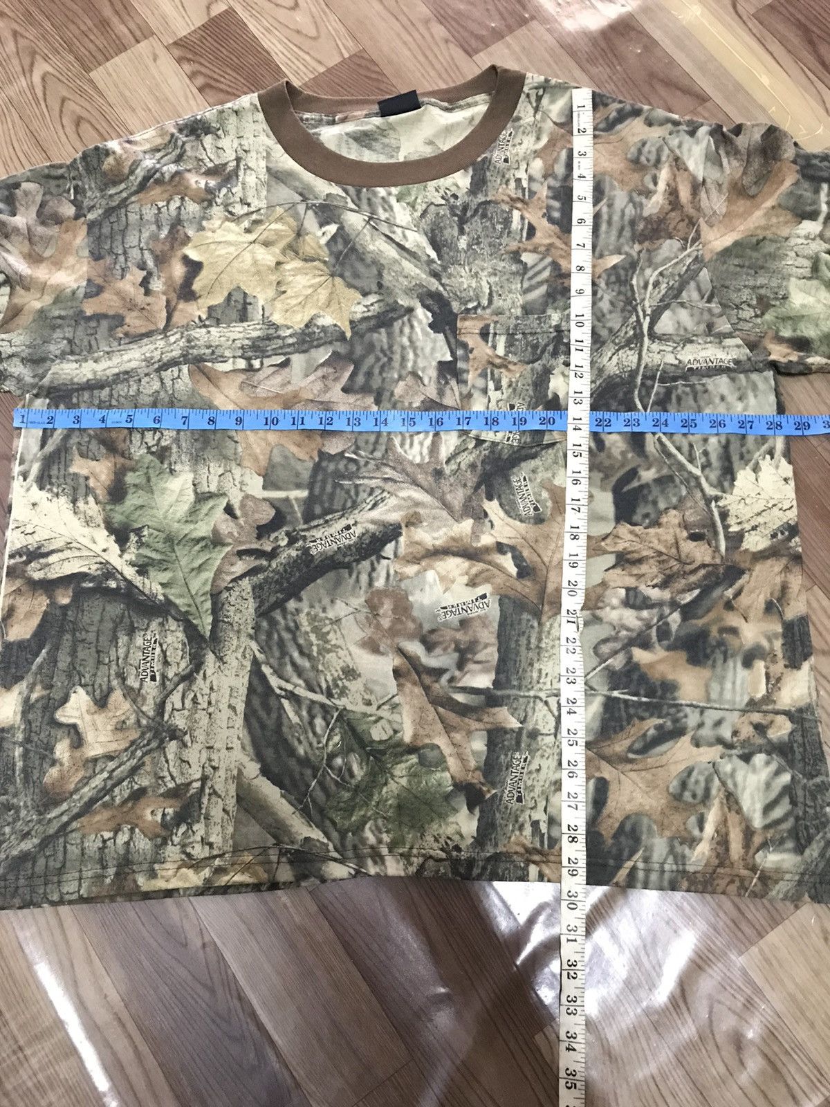 Vintage VINTAGE REAL TREE ALL OVER PRINT TEE Size US XXL / EU 58 / 5 - 4 Thumbnail