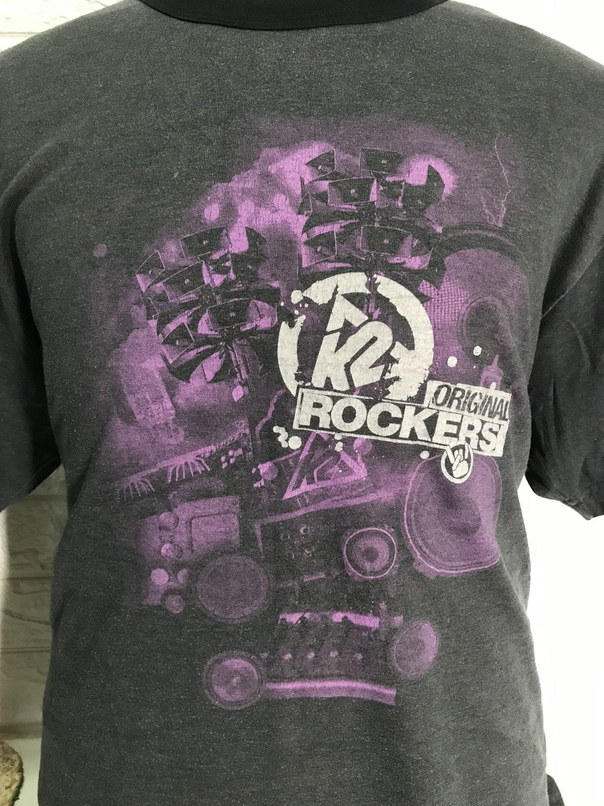 Band Tees K2 ROCKER TOUR RINGER TEE Size US XL / EU 56 / 4 - 2 Thumbnail
