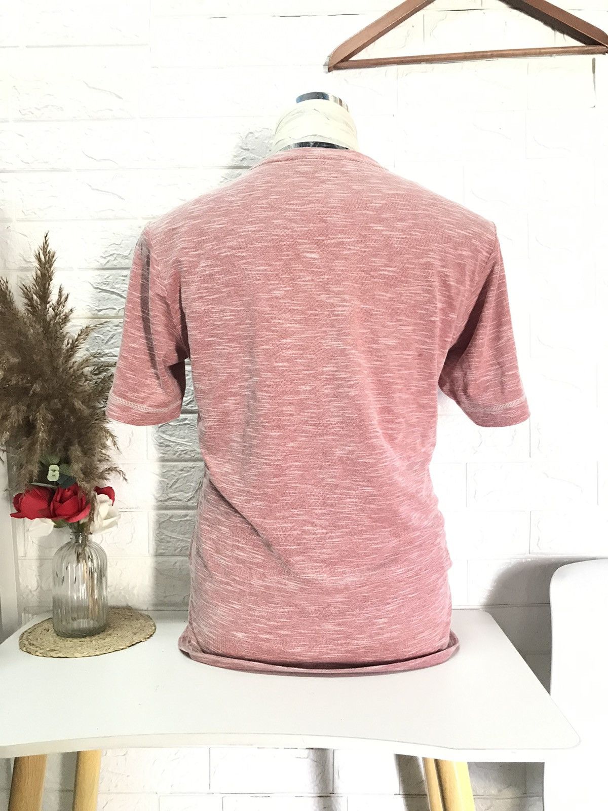 Designer × Joseph Abboud × Vintage VINTAGE JOSEPH ABBOUD QUARTER BUTTON UP TEE Size US M / EU 48-50 / 2 - 2 Thumbnail