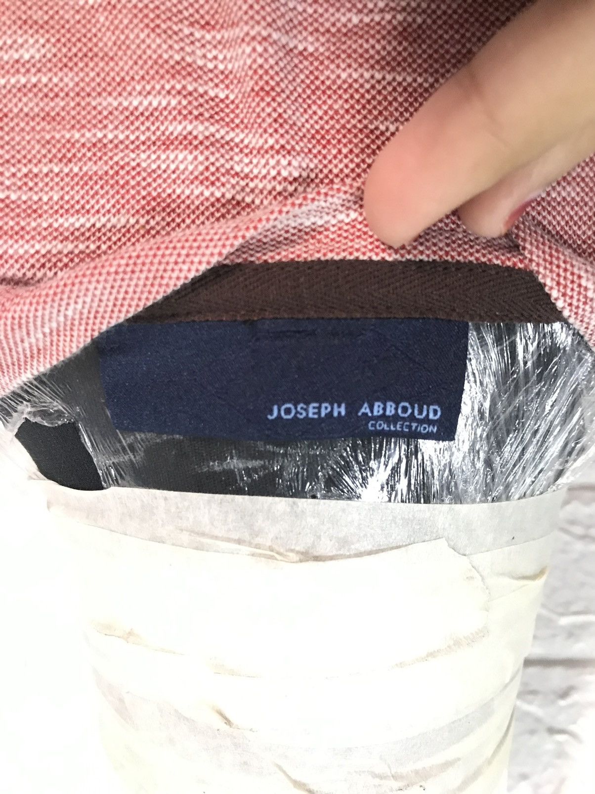 Designer × Joseph Abboud × Vintage VINTAGE JOSEPH ABBOUD QUARTER BUTTON UP TEE Size US M / EU 48-50 / 2 - 3 Thumbnail