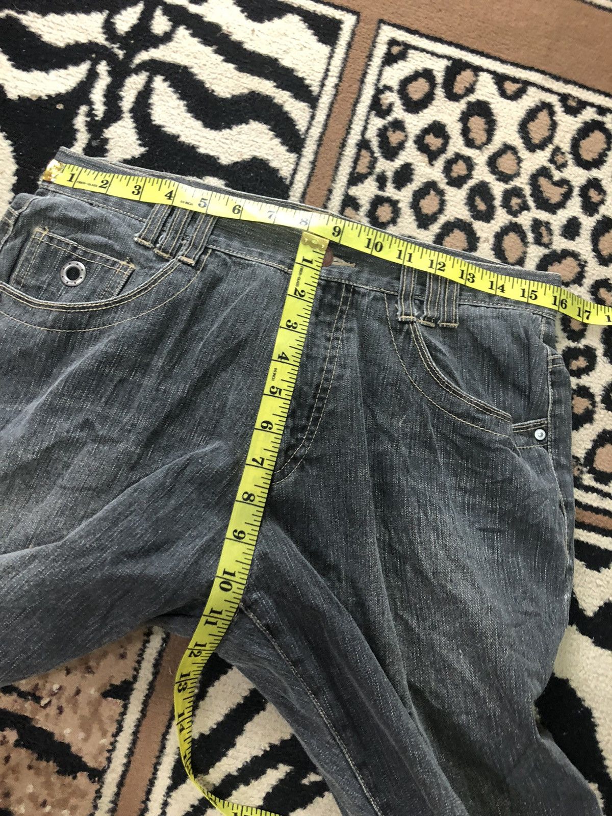 Japanese Brand X JAPANESE BRAND LEATHER HORSE PATCH DENIM Size US 32 / EU 48 - 12 Thumbnail