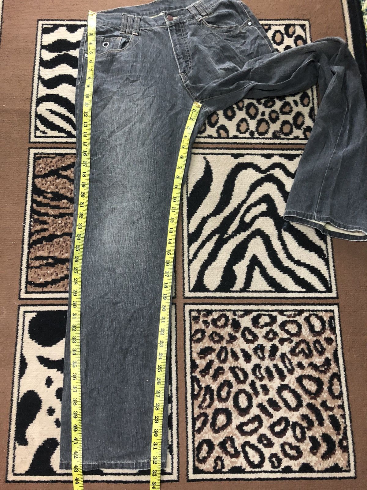 Japanese Brand X JAPANESE BRAND LEATHER HORSE PATCH DENIM Size US 32 / EU 48 - 13 Thumbnail