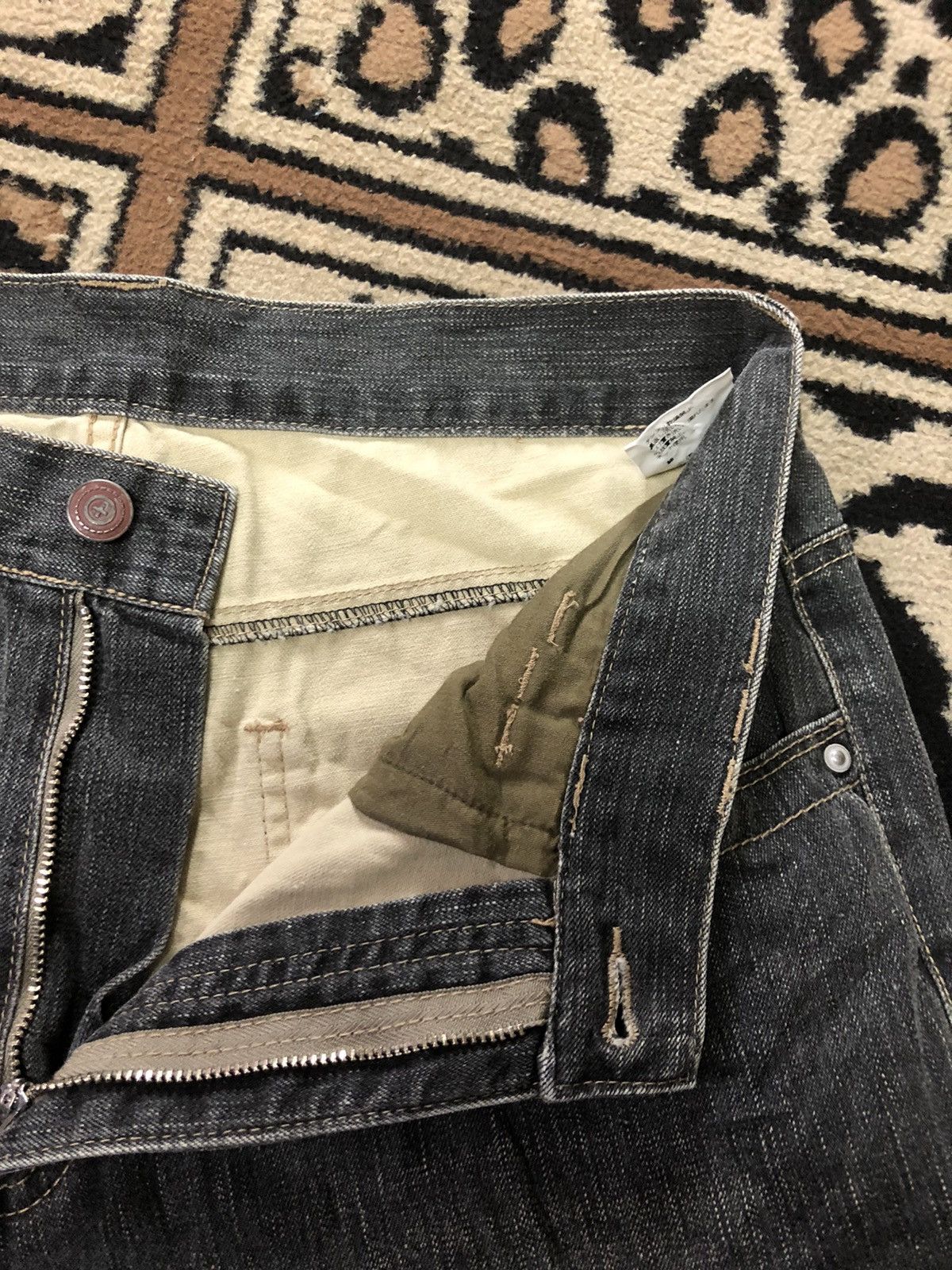 Japanese Brand X JAPANESE BRAND LEATHER HORSE PATCH DENIM Size US 32 / EU 48 - 7 Thumbnail