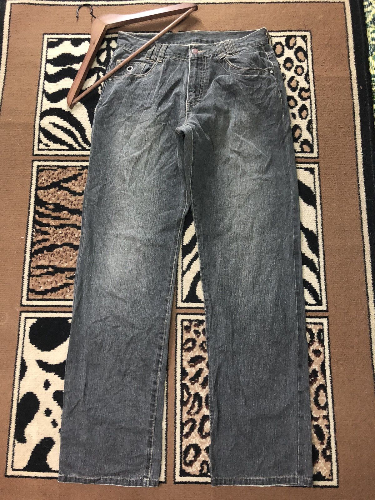 Japanese Brand X JAPANESE BRAND LEATHER HORSE PATCH DENIM Size US 32 / EU 48 - 4 Thumbnail