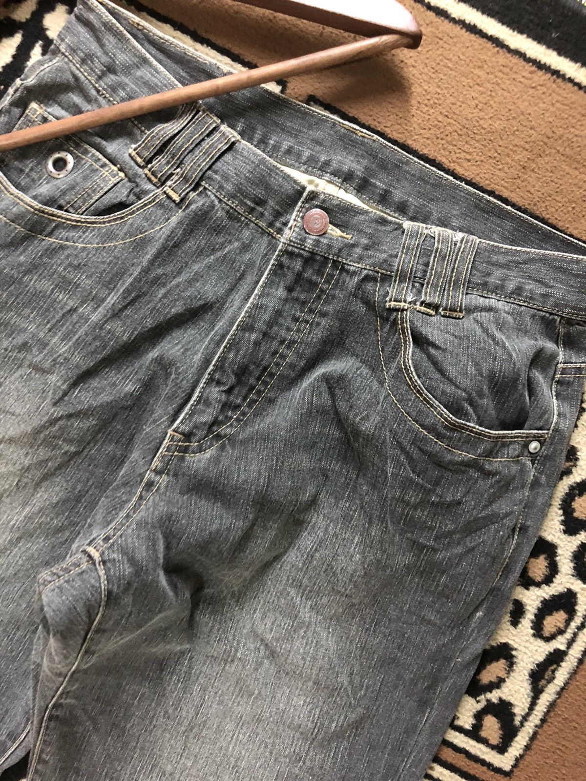 Japanese Brand X JAPANESE BRAND LEATHER HORSE PATCH DENIM Size US 32 / EU 48 - 5 Thumbnail