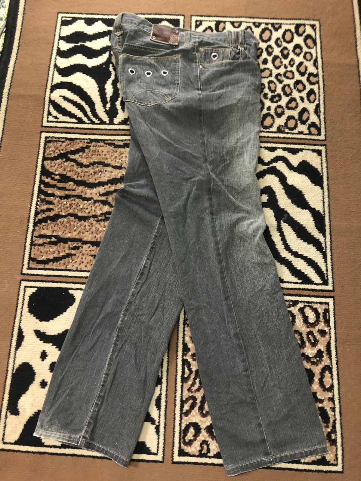 Japanese Brand X JAPANESE BRAND LEATHER HORSE PATCH DENIM Size US 32 / EU 48 - 11 Thumbnail
