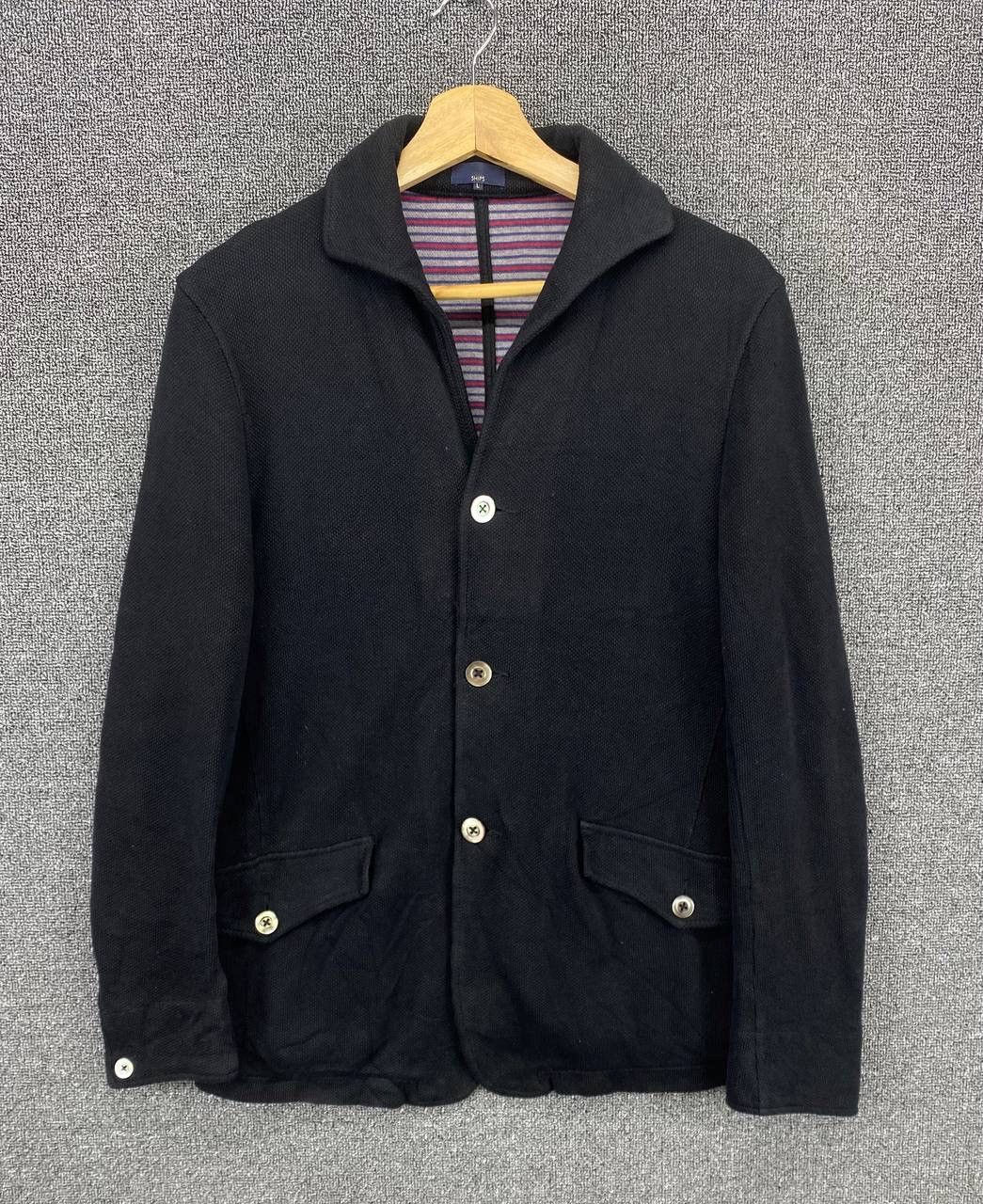 Japanese Brand Vintage Ships Coat Light Jacket Size L / US 10 / IT 46 - 1 Thumbnail