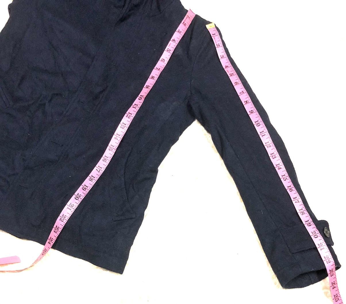 Japanese Brand × NANO universe NANO-UNIVERSE BLACK WOOL ZIPPER/BUTTON JACKET Size US S / EU 44-46 / 1 - 10 Thumbnail
