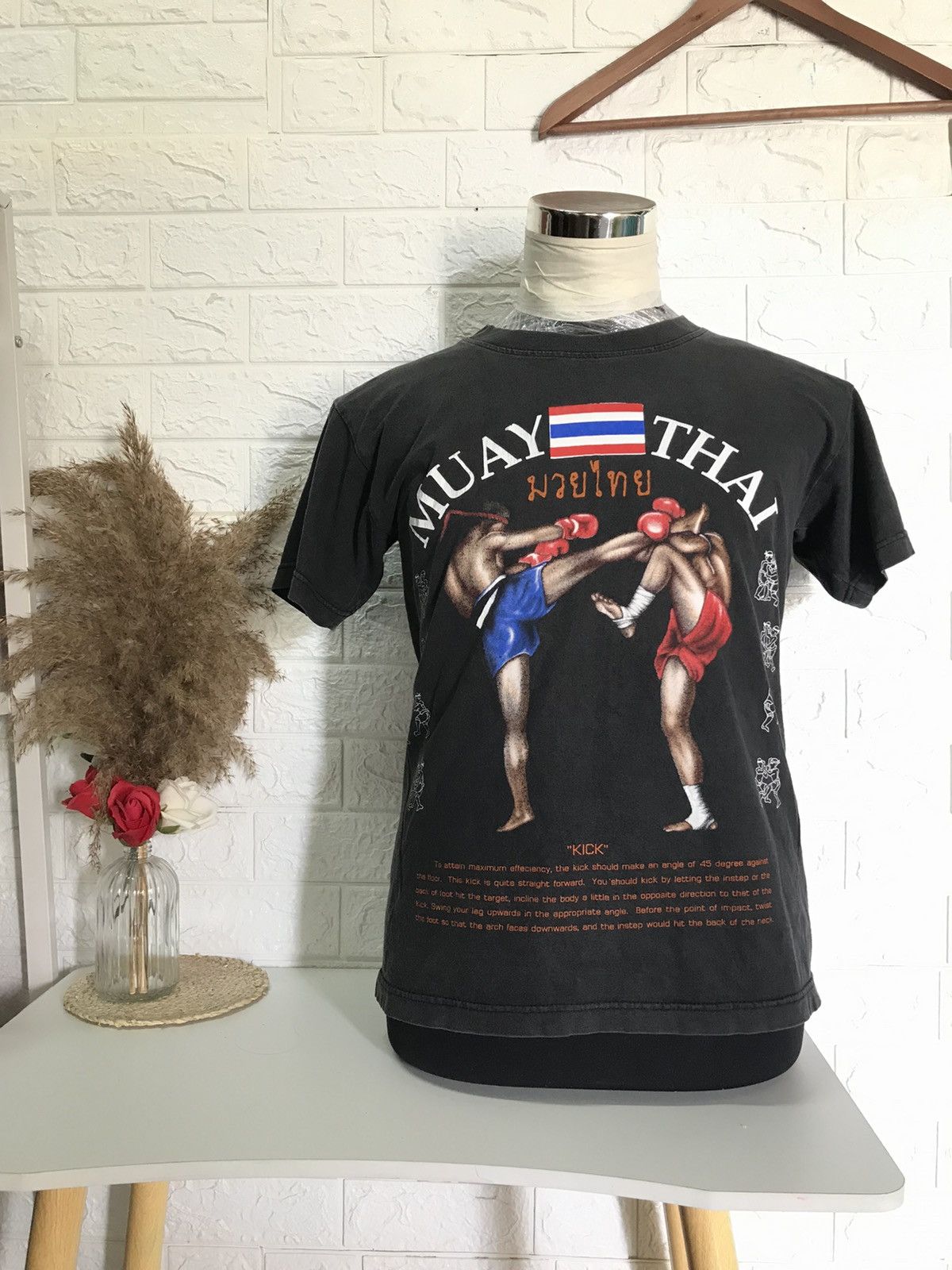 Vintage VINTAGE CLASSIC MUAY THAI TRADITIONAL KICK BOXING 🥊 Size US M / EU 48-50 / 2 - 1 Thumbnail
