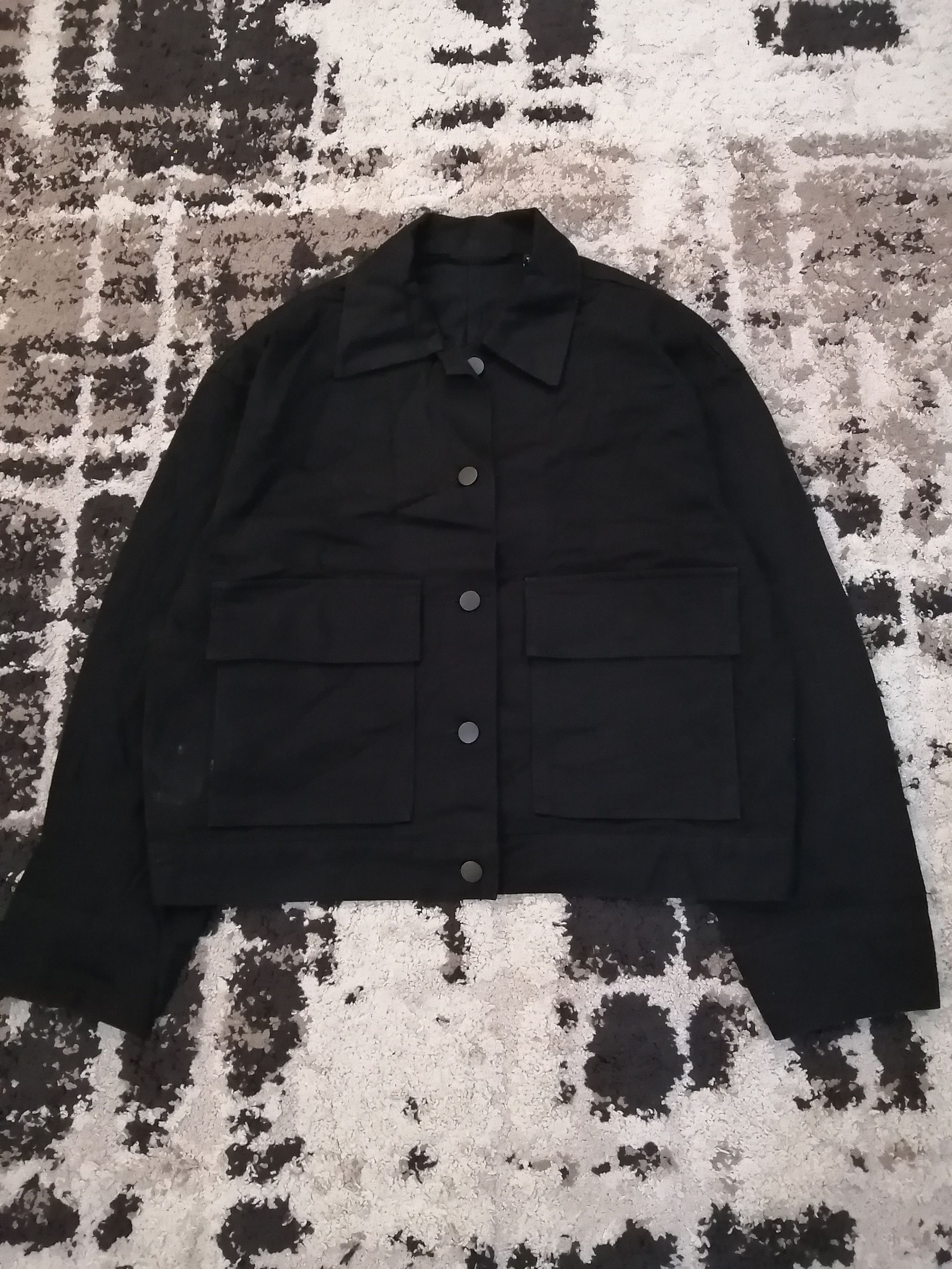 Lemaire × Uniqlo Uniqlo U Oversized Cropped Jacket - Size S Size S / US 4 / IT 40 - 14 Thumbnail
